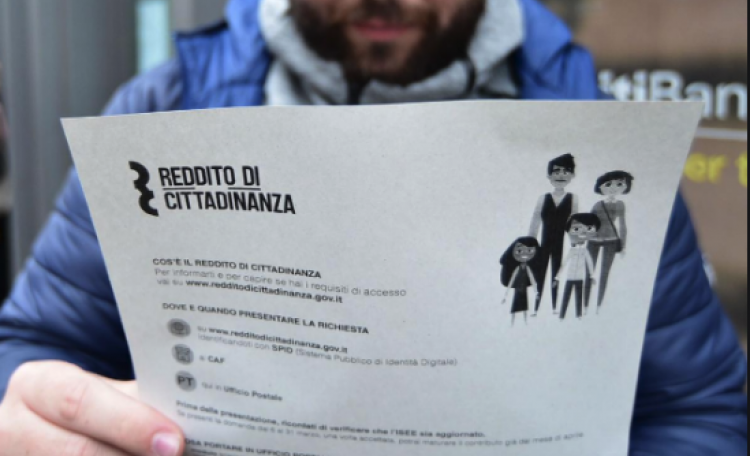 Reddito e pensione di cittadinanza, Campania prima per